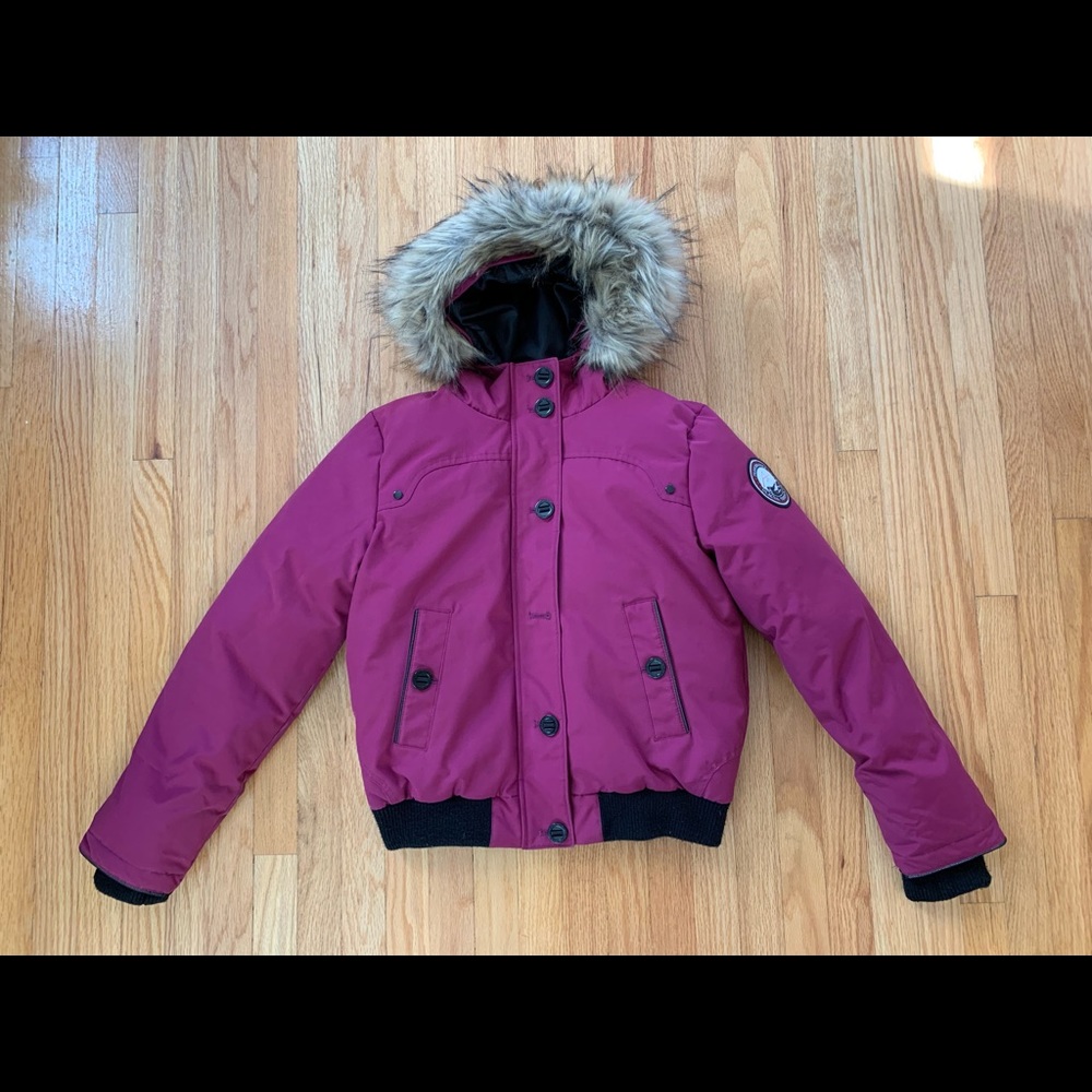 Alpinetek Downfilled Bomber Jacket Coat Parka